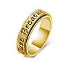304 Stainless Steel Rotatable Finger Rings WG2DCA1-01-1