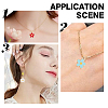 140Pcs 7 Colors Alloy Enamel Charms ENAM-HY0003-03-6