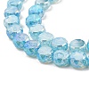 Imitation Jade Glass Beads Strands GLAA-P058-05A-05-3
