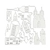 Carbon Steel Cutting Dies Stencils LS-DIY-P076-63-4
