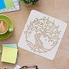 Plastic Drawing Painting Stencils Templates Sets DIY-WH0172-310-3