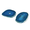 Natural Druzy Agate Slice Cabochons G-F826-E02-2