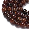 Natural Africa Orange Garnet Beads Strands G-K365-F01-8mm-4