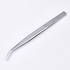 410 Stainless Steel Curved Beading Tweezers TOOL-S013-008A-2