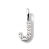 925 Sterling Silver with Cubic Zirconia Charms STER-Q004-01J-S-1
