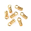 Brass Cord End LS-FIND-WH0056-88B-G-2