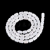 Electroplate Imitation Jade Glass Beads Strands EGLA-Q132-03A-B01-2