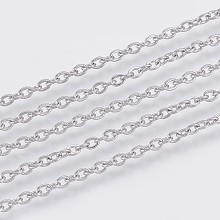304 Stainless Steel Cable Chains CHS-F006-01D-P