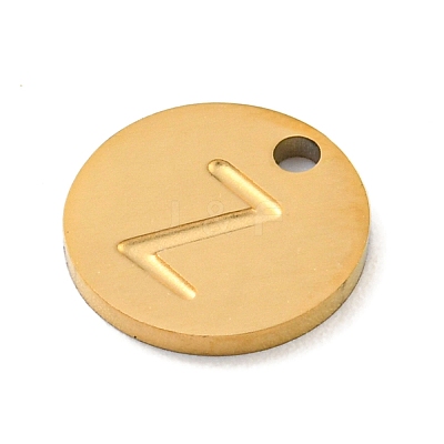 Ion Plating(IP) 304 Stainless Steel Pendants FIND-M017-02G-Z-1