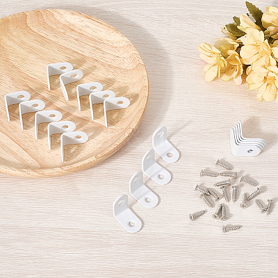 20 Sets 304 Stainless Steel Floating Shelf Brackets DIY-CP0012-49A-1