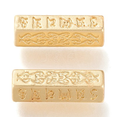 Matte Alloy Tube Beads PALLOY-N161-07C-MG-NR-1