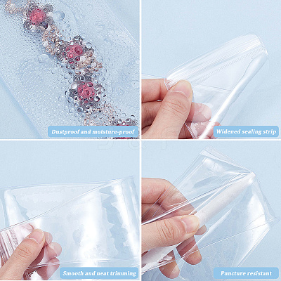 Transparent PVC Resealable Packaging Bags ABAG-SP0001-04A-1