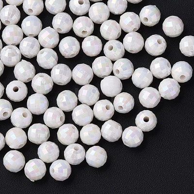 Opaque Acrylic Beads MACR-S371-135-I-1