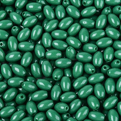 Baking Paint Glass Seed Beads SEED-T007-15O-1