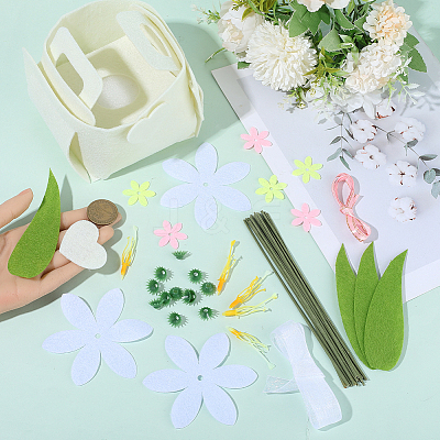 1Set Non-woven Fabric Material Package DIY-SC0032-33A-1