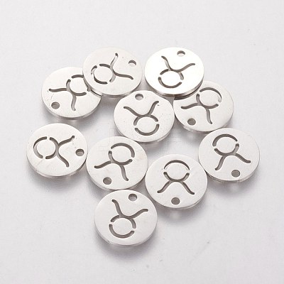 Non-Tarnish 304 Stainless Steel Charms STAS-Q201-T095-2-1