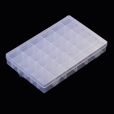 Plastic Clear Beads Storage Containers C096Y-1