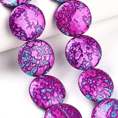 Synthetic Turquoise Beads Strands TURQ-T004-07A-01-1