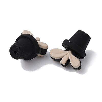 Leaf Pot Food Grade Eco-Friendly Silicone Beads SIL-WH0014-18D-1