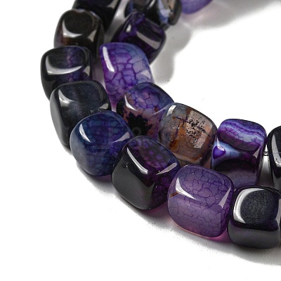 Natural Agate Beads Strands G-N326-99G-1