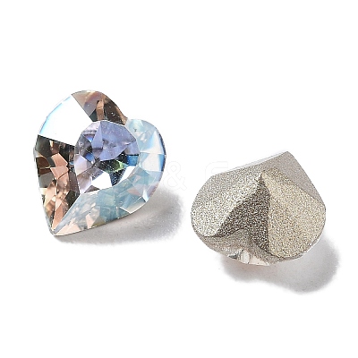 K9 Glass Rhinestone Cabochons GLAA-H034-02C-001TR-1