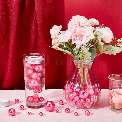 ABS Plastic Imitation Pearl Beads KY-WH0029-02-1