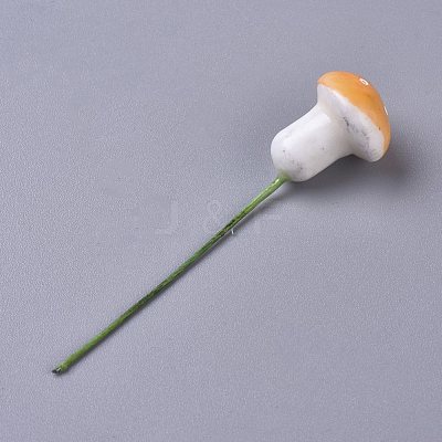 Artificial Plant Foam Colored Mushrooms AJEW-WH0109-85E-1