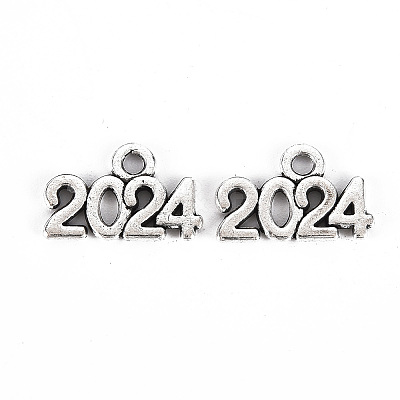 Tibetan Style Alloy Charms X-TIBE-S323-109AS-RS-1