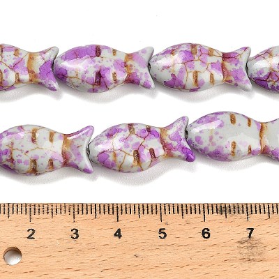 Synthetic Turquoise Beads Strands TURQ-F019-01G-1
