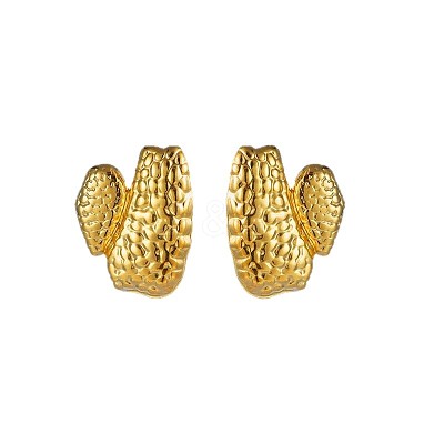 304 Stainless Steel Stud Earrings for Women WGFE882-01-1