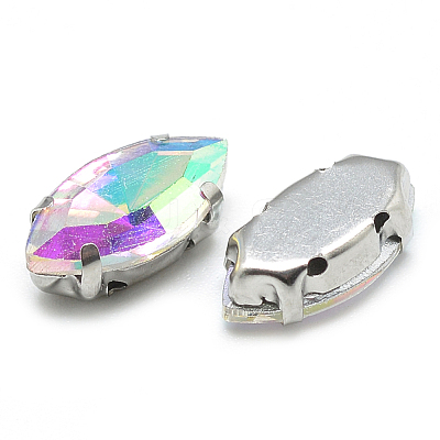 Sew on Rhinestone RGLA-T034-5x10mm-02-1
