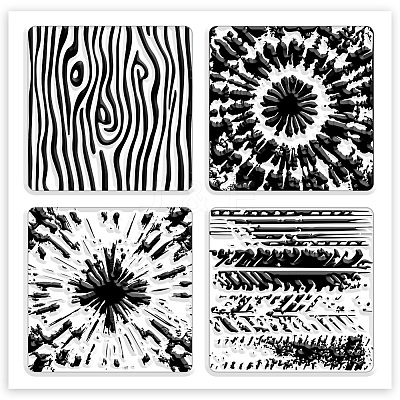 Silicone Clay Texture Mat AJEW-WH0447-051-1