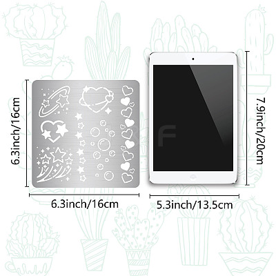 Stainless Steel Cutting Dies Stencils DIY-WH0238-152-1