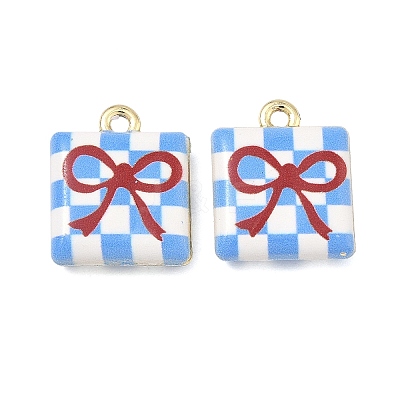 Printed Alloy Pendants PALLOY-P319-07E-01-1