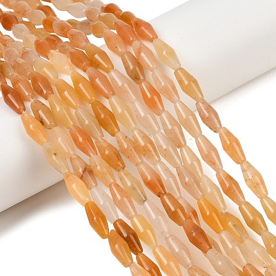 Natural Red Aventurine Beads Strands G-C270-C01-1
