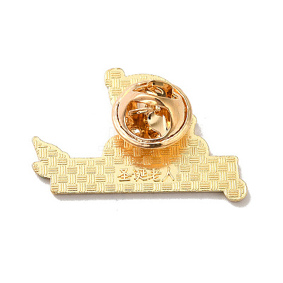 Christmas Theme Enamel Pin XMAS-R001-03G-1