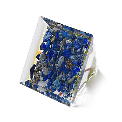 Orgonite Pyramid Resin Energy Generators DJEW-D013-06C-1