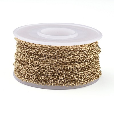Ion Plating(IP) 304 Stainless Steel Cable Chains CHS-H009-27G-1