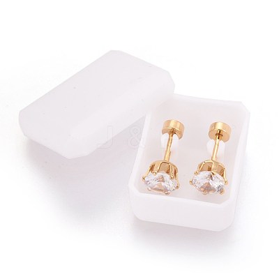 304 Stainless Steel Earlobe Plugs STAS-I113-23G-1