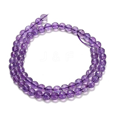 Natural Amethyst Beads Strands G-H329-D01-6mm-1
