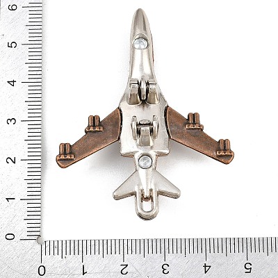 Tibetan Style Alloy Big Pendants AL-CBA2376-16R-1