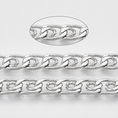 Tarnish Resistant 304 Stainless Steel Lumachina Chains STAS-R100-20-1