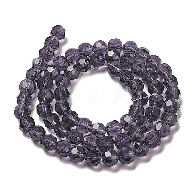 Transparent Glass Beads LS-EGLA-A035-T8mm-D15-1