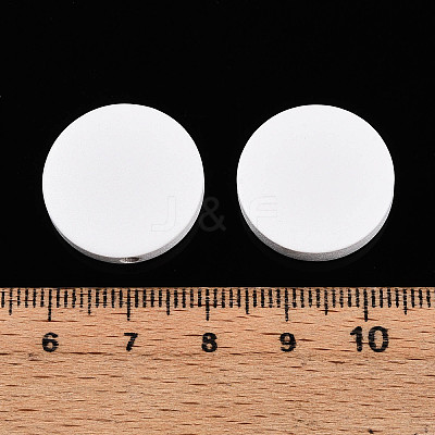 Painted Natural Wood Beads WOOD-WH0038-35B-02-1