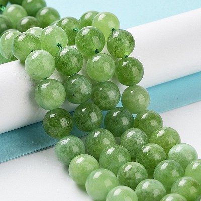 Dyed Natural Malaysia Jade Beads Strands X-G-G021-02C-04-1