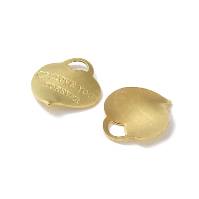 Brass Charms KK-U057-17G-1