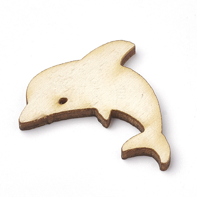 Wooden Cabochons WOOD-S040-62-1