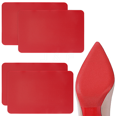 4Pcs Rectangle Silicone Non-Slip Ball-of-Foot Cushions DIY-GF0012-80B-1