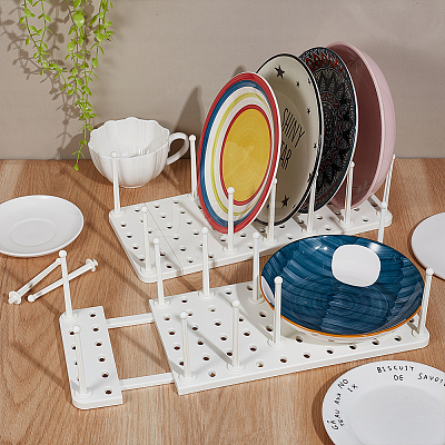 HPS Dish Drying Racks for Kitchen LS-ODIS-WH0030-284-1