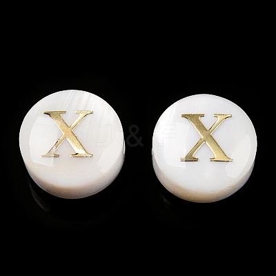 Natural Freshwater Shell Beads SHEL-N036-01X-1